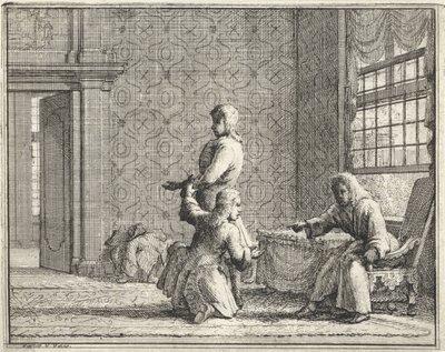 インテリアに合わせる 作： Vincent Laurensz. van der Vinne (II)