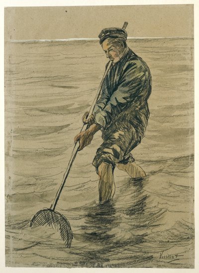 貝漁師 作： Vincent van Gogh (possibly)