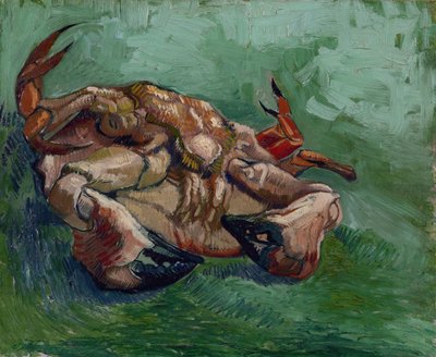 背中に乗ったカニ par Gogh, Vincent, van (1853-1890).キャンバスに油彩、サイズ：38x46,8 作： Vincent van Gogh