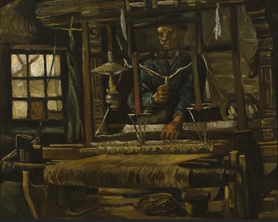 織工のコテージ 作： Vincent van Gogh