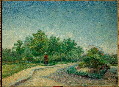 アニエールのヴォワイエ・ダルジャンソン公園の一角 作： Vincent van Gogh