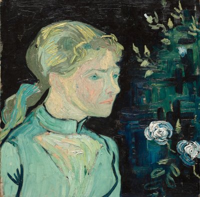 アデリーヌラヴォー、1890 作： Vincent van Gogh