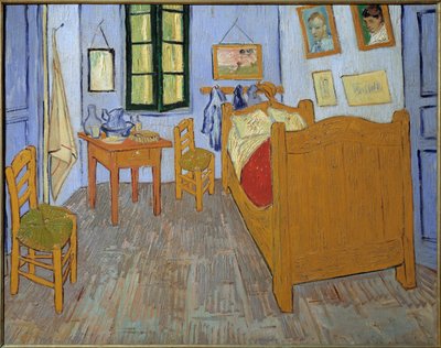 アルルのベッドルーム 作： Vincent van Gogh