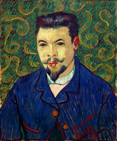 フェリックス・レイ博士の肖像 作： Vincent van Gogh