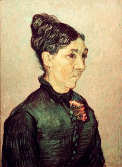 マダム・トラバックの肖像 作： Vincent van Gogh