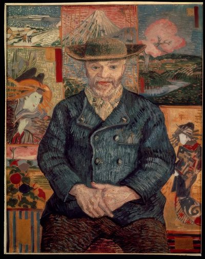 ペレ・タンギーの肖像 作： Vincent van Gogh