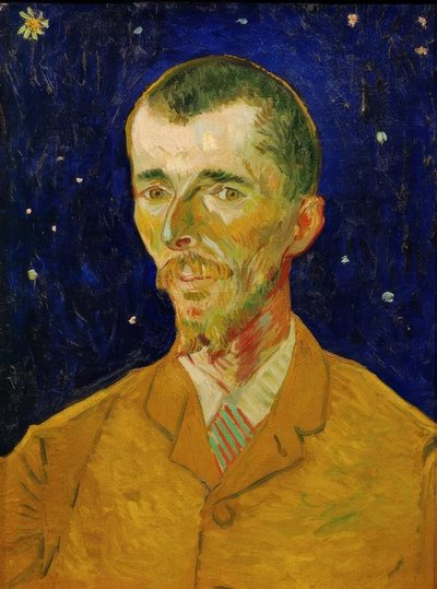 ベルギーの詩人ユージンボッホの肖像 作： Vincent van Gogh