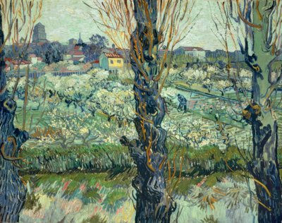 アルルの眺め 作： Vincent van Gogh