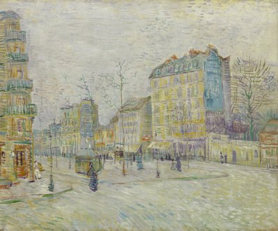 クリシー通り 作： Vincent van Gogh