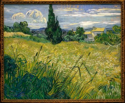 But Green - ヴィンセント・ヴァン・ゴッホ（1853-1890）の絵画、油彩、キャンバス 作： Vincent van Gogh