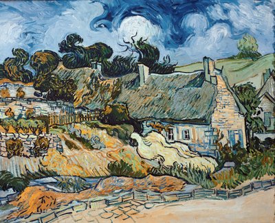 ショーム・ド・コルドヴィルからオーヴェル・シュル・オワーズまで（油彩・キャンバス 作： Vincent van Gogh