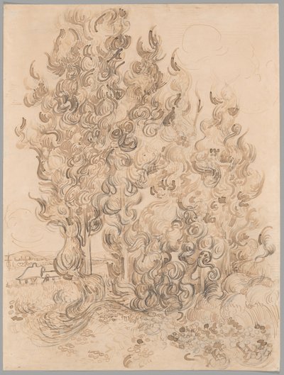 サイプレス 作： Vincent van Gogh