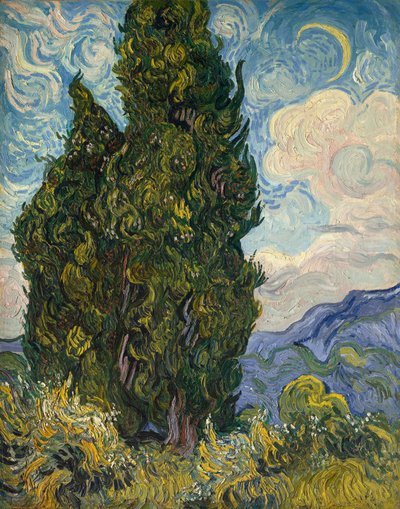 イトスギ 作： Vincent van Gogh