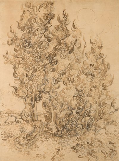 イトスギ 作： Vincent van Gogh