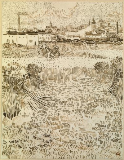 死神 作： Vincent van Gogh