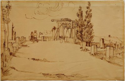 ラングロワ橋 作： Vincent van Gogh