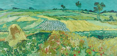 オーヴェルの平原 作： Vincent van Gogh