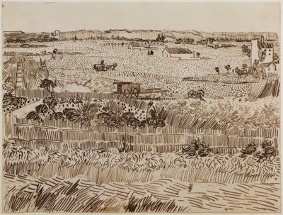 収穫 作： Vincent van Gogh