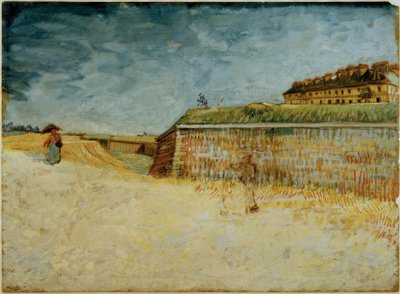 パリの城壁 作： Vincent van Gogh