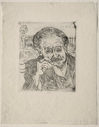 Dr.ガシェ 作： Vincent van Gogh