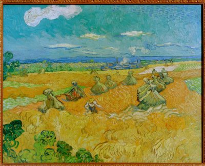 収穫 作： Vincent van Gogh