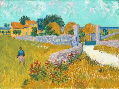 プロヴァンスの農家 作： Vincent van Gogh