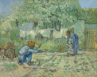 ミレット後の最初のステップ 作： Vincent van Gogh