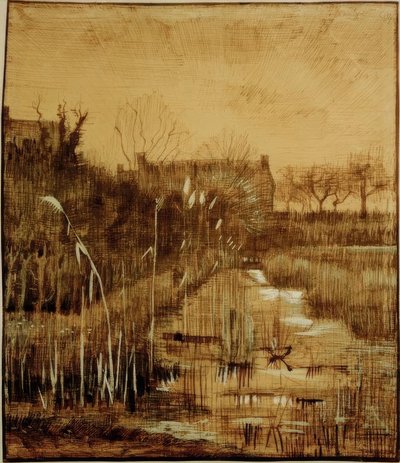掘る 作： Vincent van Gogh