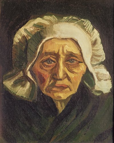 オランダの農民の頭 作： Vincent van Gogh