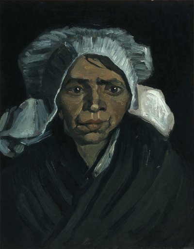 農民の女性の頭 作： Vincent van Gogh