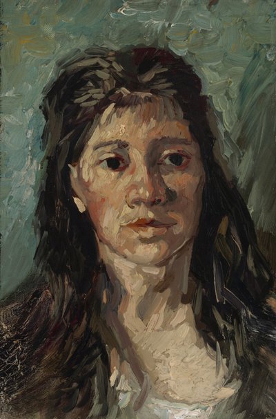 売春婦の頭 作： Vincent van Gogh