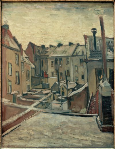 アントワープのヒンターヘーフェ 作： Vincent van Gogh