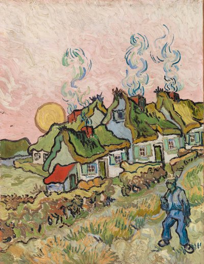 家と人物 作： Vincent van Gogh