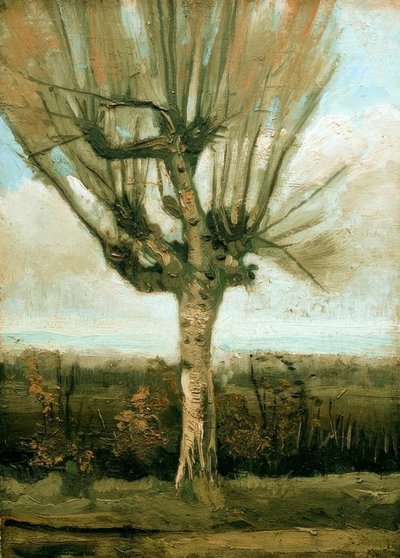 ポラード柳 作： Vincent van Gogh