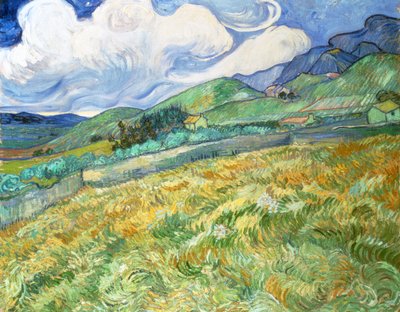 サンレミーからの風景 作： Vincent van Gogh