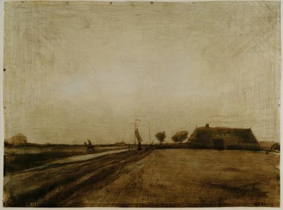 ドレンテの風景 作： Vincent van Gogh