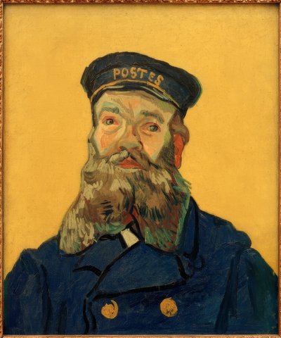 郵便配達員ジョセフルーリン 作： Vincent van Gogh