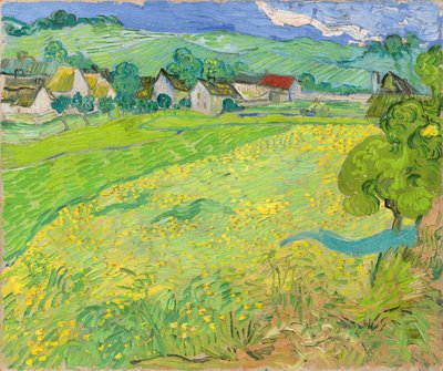 AuversのLesVessenots 作： Vincent van Gogh