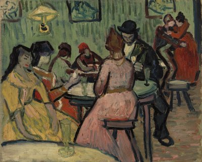 ルパナーレ：売春宿のシーン（キャンバスに油彩） 作： Vincent van Gogh