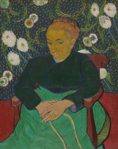 マダム・ルーラン ゆりかごを揺らす（La berceuse） 作： Vincent van Gogh