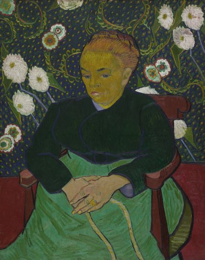 ルーラン夫人「揺りかごを揺らす」（La berceuse 作： Vincent van Gogh
