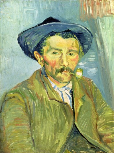 男喫煙 作： Vincent van Gogh