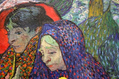 「アルルのエタン レディーの庭の記憶」、1888 年 作： Vincent van Gogh