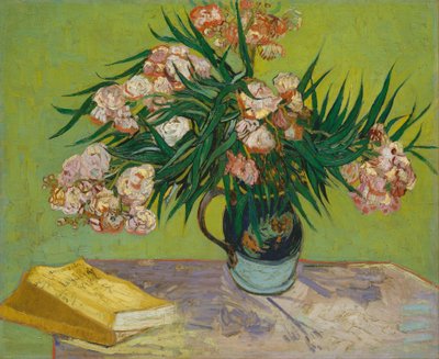 セイヨウキョウチクトウ、1888年。 作： Vincent van Gogh