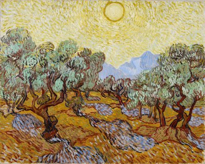 オリーブの木 作： Vincent van Gogh