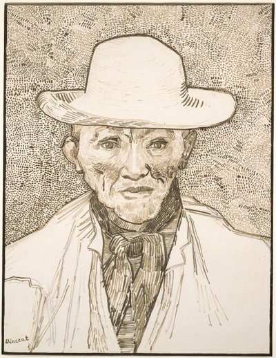 カマルグの農民 作： Vincent van Gogh