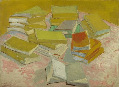 フランスの小説の山 作： Vincent van Gogh