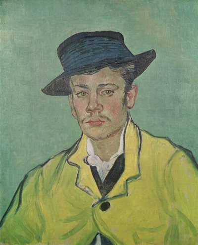 アルマン・ルーリンの肖像、1888 作： Vincent van Gogh