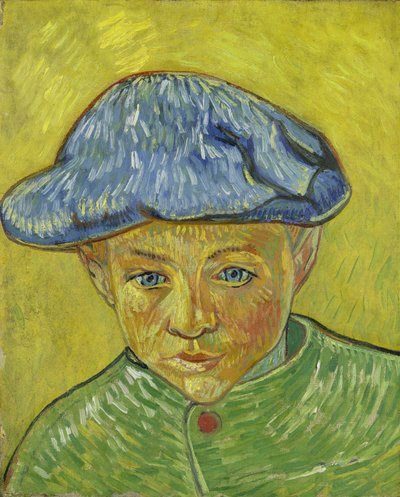カミーユ・ルーランの肖像 作： Vincent van Gogh
