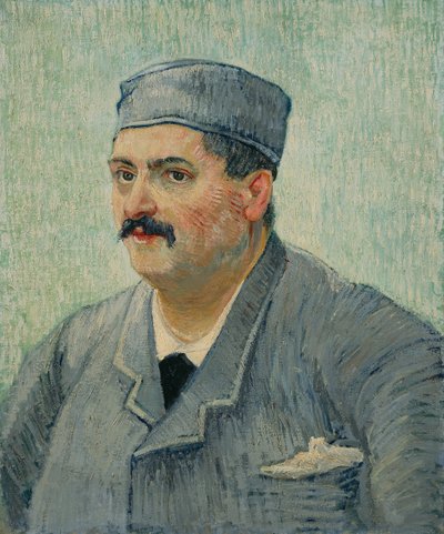 エティエンヌ=ルシアン・マルタンの肖像、1887 作： Vincent van Gogh